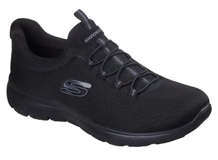 ZAPATILLA SKECHERS DAMA - NEGRO - 1