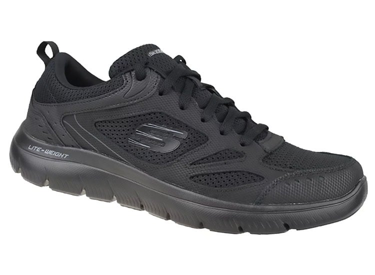 ZAPATILLA SKECHERS DAMA - NEGRO - 1