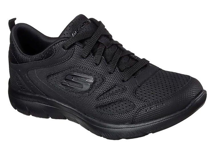 ZAPATILLA SKECHERS DAMA - NEGRO - 1