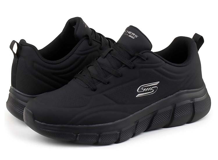 ZAPATILLA SKECHERS HOMBRE - NEGRO - 1