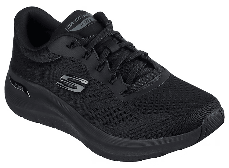 ZAPATILLA SKECHERS DAMA - NEGRO - 1