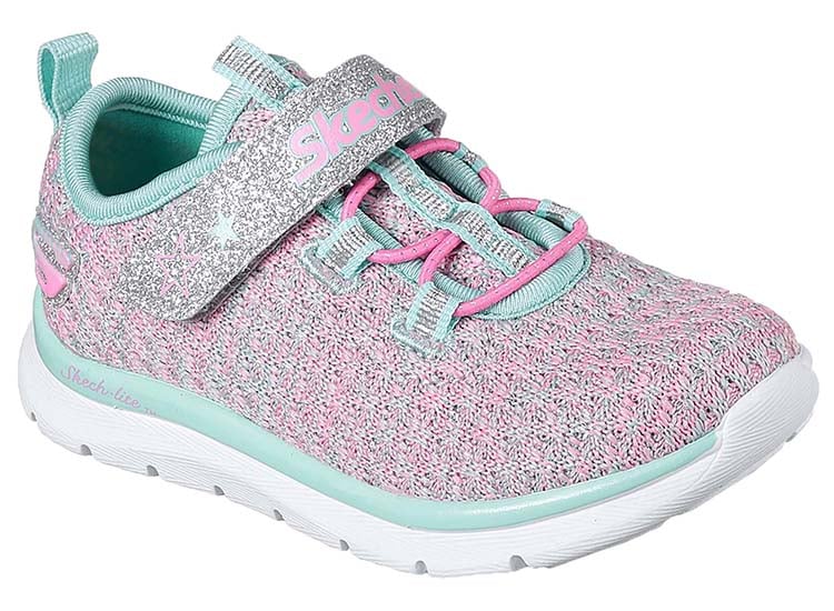 ZAPATILLA SKECHERS NIÑA - GRIS - 1