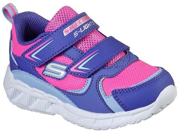 ZAPATILLA SKECHERS NIÑA - AZUL - 1
