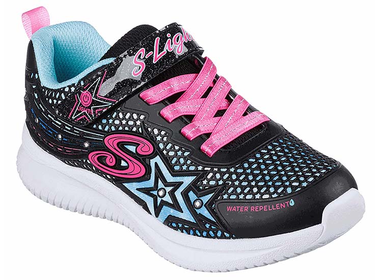 ZAPATILLA SKECHERS NIÑA - NEGRO - 1