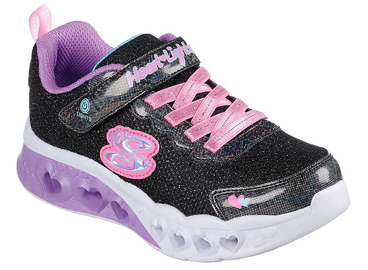 ZAPATILLA SKECHERS NIÑA - NEGRO - 1