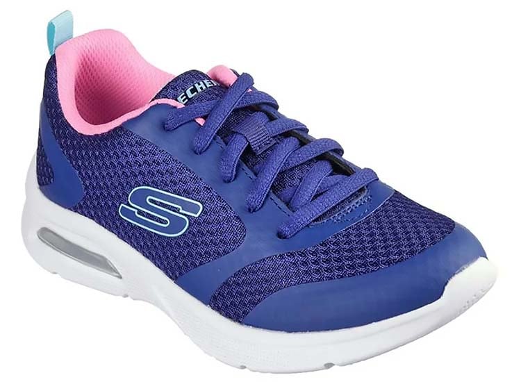 ZAPATILLA SKECHERS NIÑA - AZUL - 1