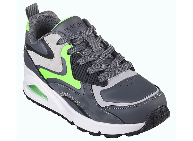 ZAPATILLA SKECHERS NIÑA - GRIS - 1
