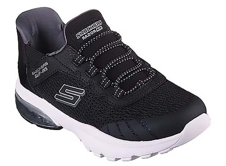 ZAPATILLA SKECHERS NIÑA - NEGRO - 1