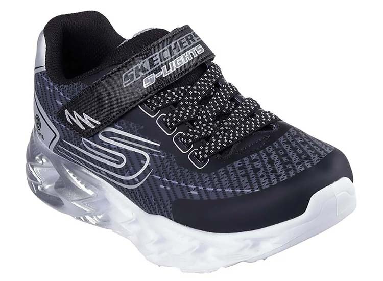 ZAPATILLA SKECHERS NIÑA - NEGRO - 1