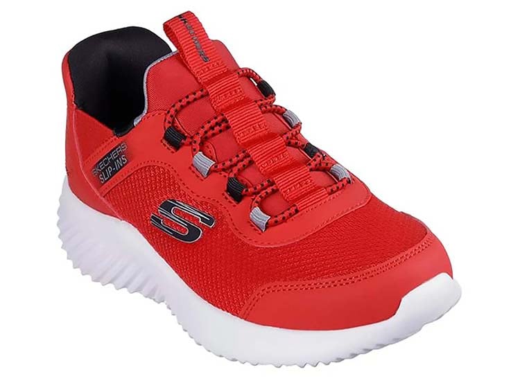 ZAPATILLA SKECHERS NIÑA - ROJO - 1