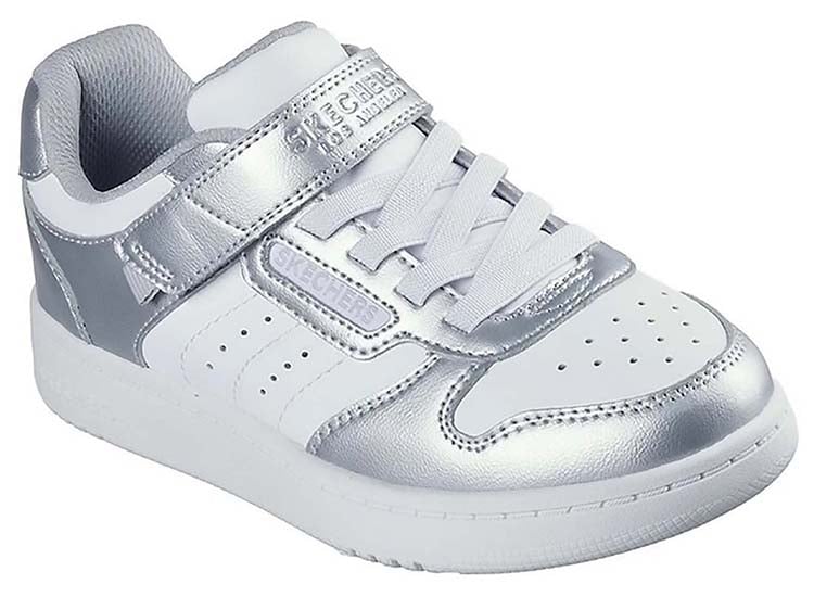 ZAPATILLA SKECHERS NIÑA - PLATEADO - 1