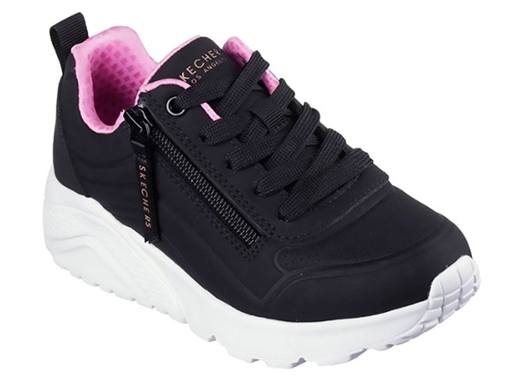 ZAPTILLA SKECHERS NIÑA - NEGRO - 1