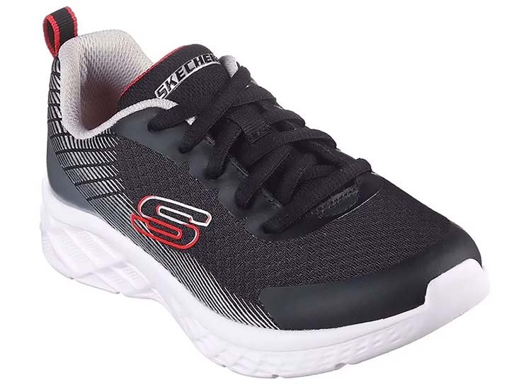 ZAPATILLA SKECHERS NIÑO - NEGRO - 1