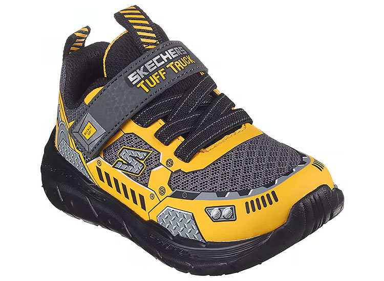 ZAPATILLA SKECHERS NIÑO - AMARILLO - 1