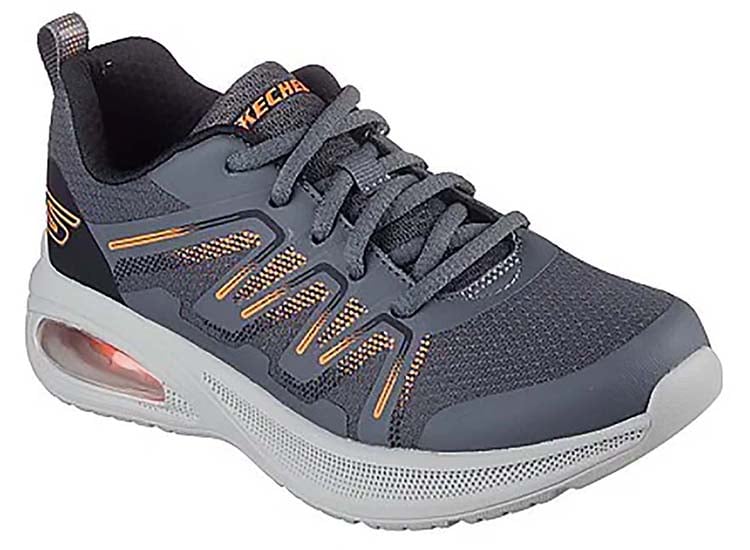 ZAPATILLA SKECHERS NIÑO - GRIS - 1