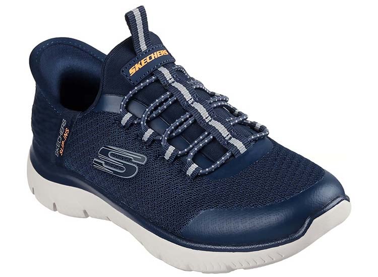 ZAPATILLA SKECHERS NIÑO - AZUL - 1