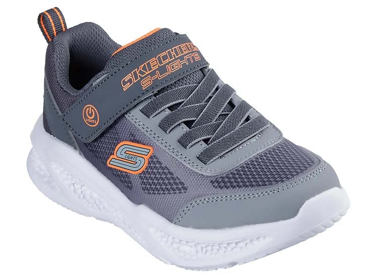 ZAPATILLA SKECHERS NIÑO - GRIS - 1