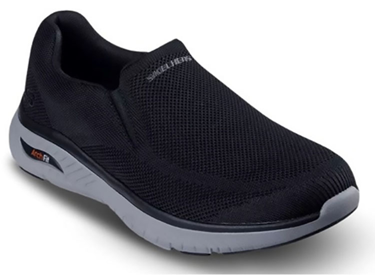 ZAPATILLA SKECHERS HOMBRE - NEGRO - 1