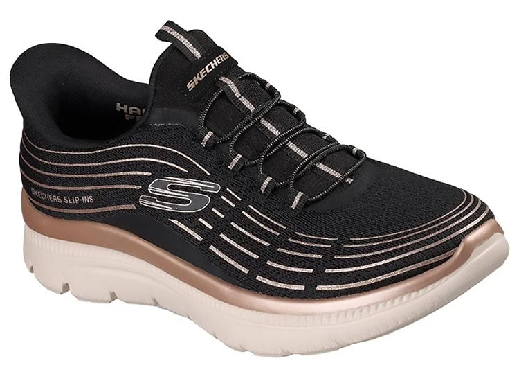 ZAPATILLA SKECHERS DAMA - NEGRO - 1