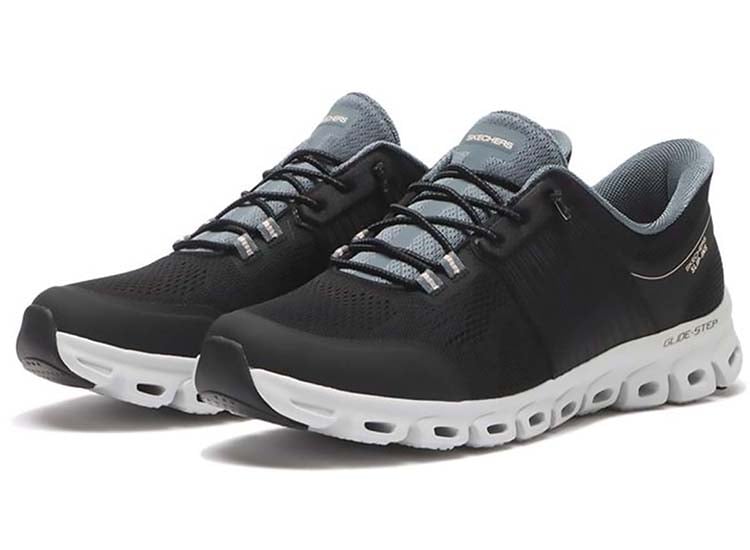 ZAPATILLA SKECHERS DAMA - NEGRO - GLIDE-STEP - STARGAZE - 1