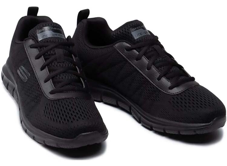 ZAPATILLA SKECHERS HOMBRE - NEGRO - TRACK - MOULTON - 1