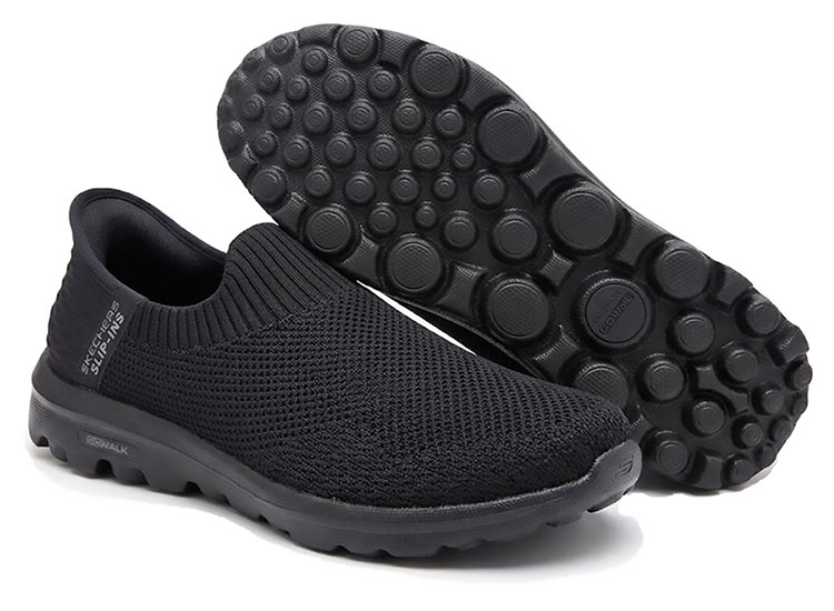 ZAPATILLA SKECHERS DAMA - NEGRO - TAHITI SUNSET - 1