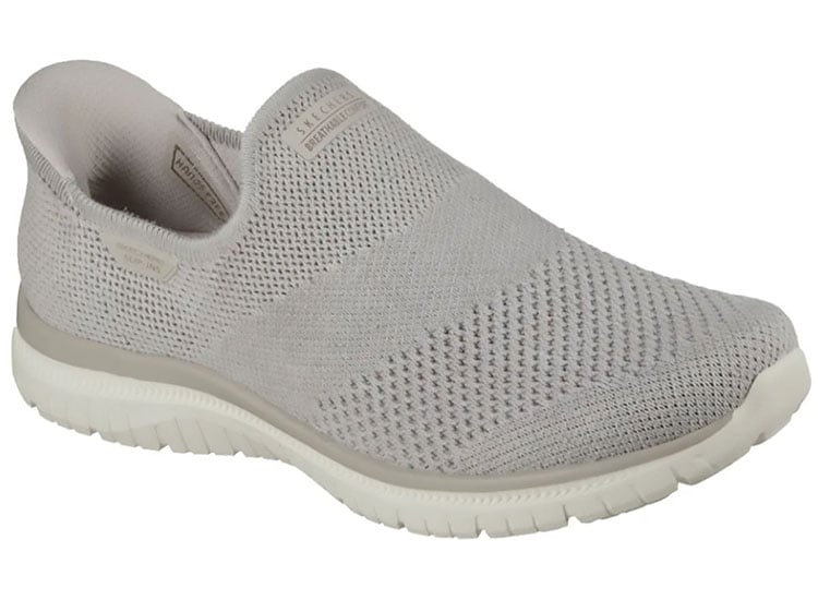 ZAPATILLA SKECHERS DAMA - CREMA - VIRTUE - 1