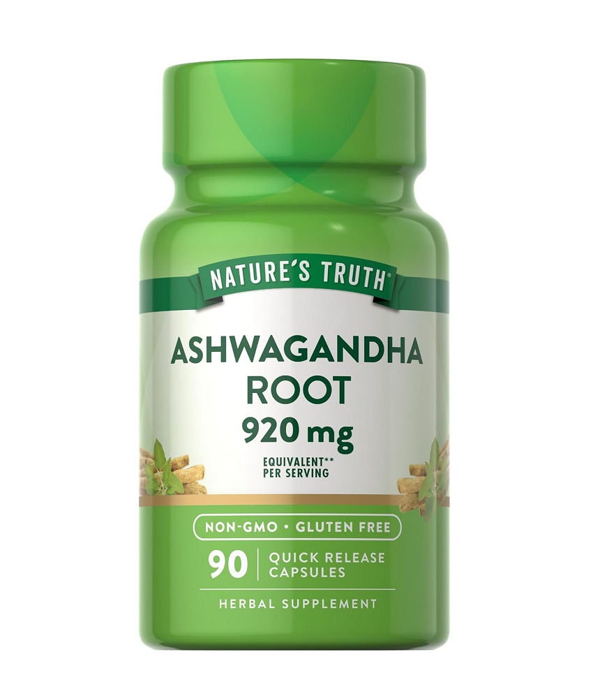 ASHWAGANDHA ROOT NATURE'S TRUTH 90 CÁPSULAS - 1