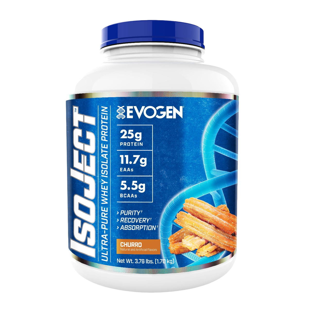 PROTEINA AISLADA ISOJECT 1.8KG - CHURRO - 1