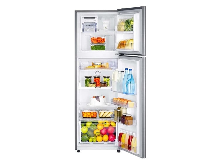 REFRIGERADORA SAMSUNG RT25FARADS8/PE TOP FREEZER NO FROST 255 LITROS PLATA - 3