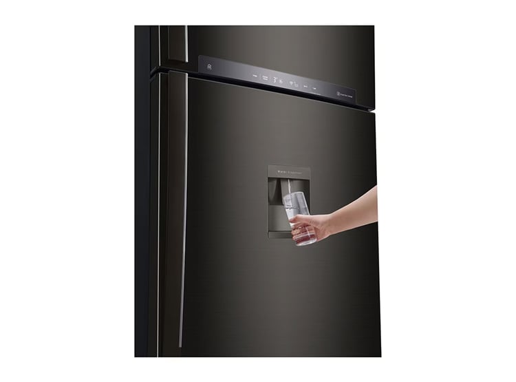 REFRIGERADORA LG TOP FREEZER 509L HYGIENE FRESH THINQ GT51SGD NEGRO ACERO - 5