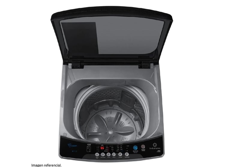 LAVADORA AUTOMÁTICA INDURAMA 18KG LRI-18DGR GRIS OSCURO - 4