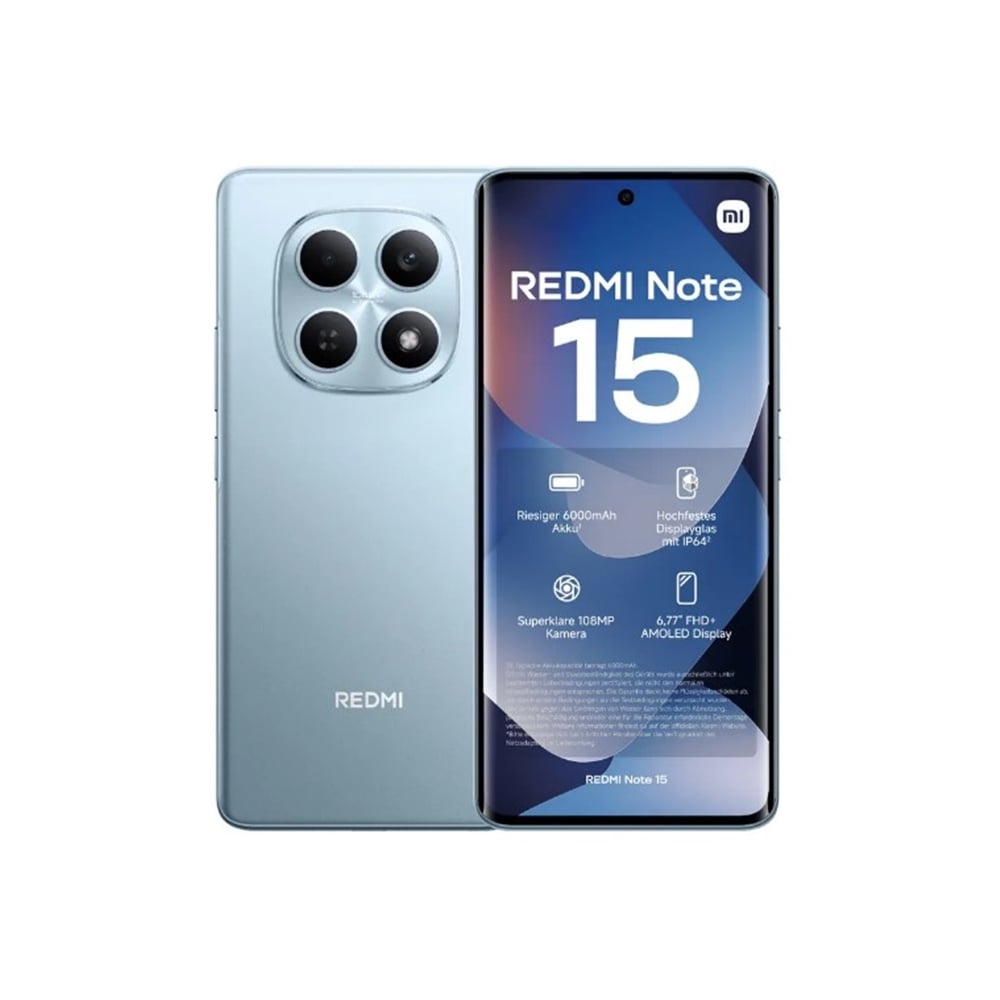 CELULAR REDMI NOTE 15 6.7' 256GB 8GB RAM BLUE GLACIER - 1