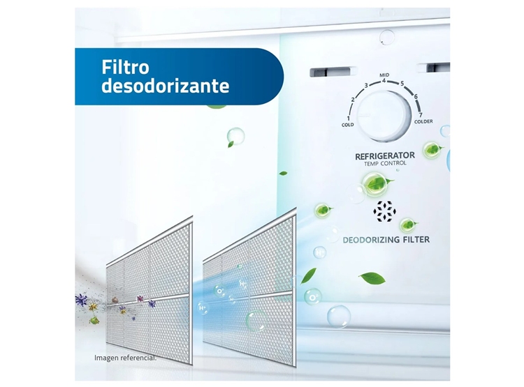 REFRIGERADORA INDURAMA 324L TOP MOUNT NO FROST RI-439I CROMA - 8