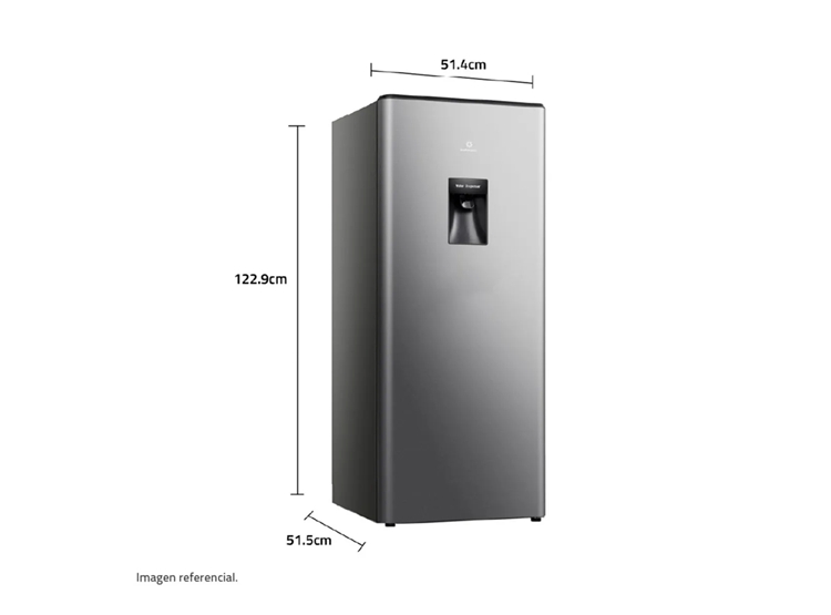 REFRIGERADORA INDURAMA 177L MONOPUERTA AUTOFROST RI-289D CROMA - 9