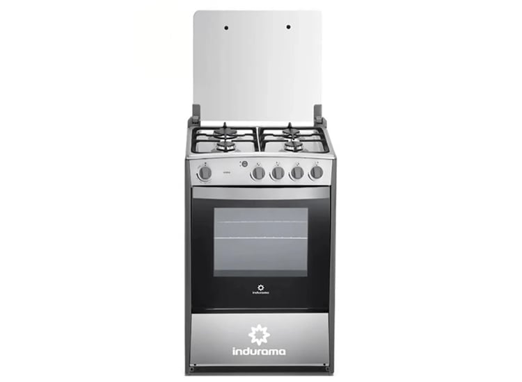 COCINA INDURAMA VIENA QUARZO CROMA 4 HORNILLAS - 1
