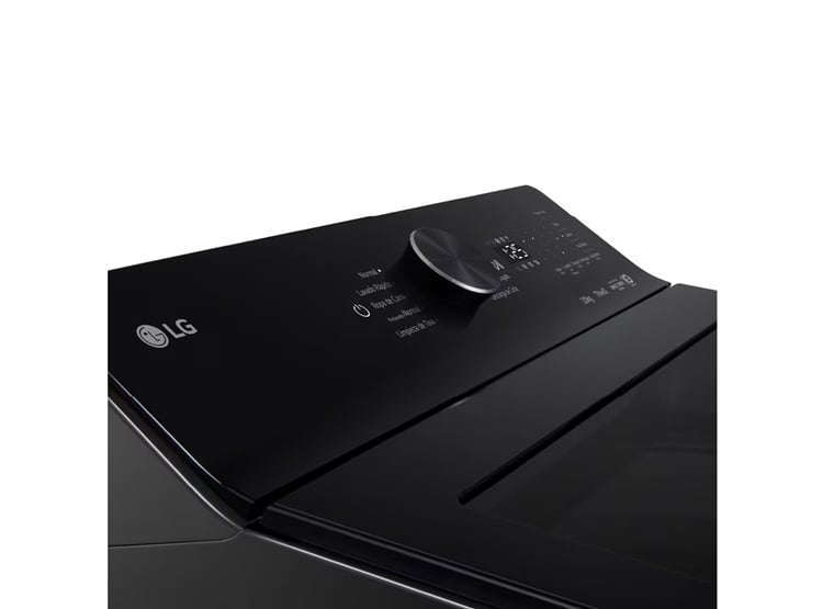 LAVADORA LG 20 KG CON AI DD THINQ Y TURBOWASH WT20OBTX ONYX NEGRO - 6