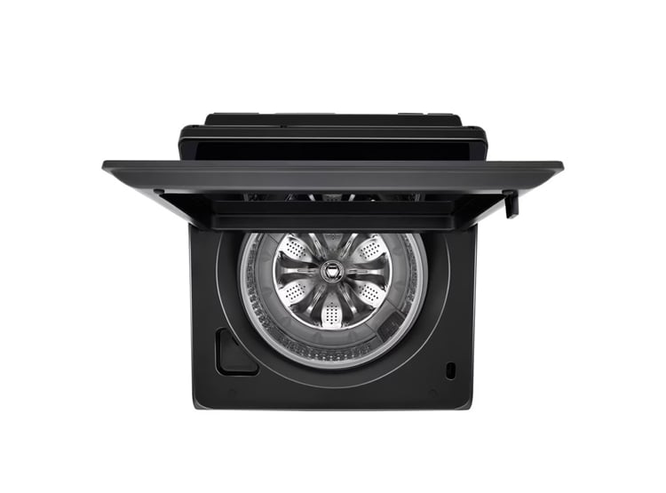 LAVADORA LG 20 KG CON AI DD THINQ Y TURBOWASH WT20OBTX ONYX NEGRO - 7