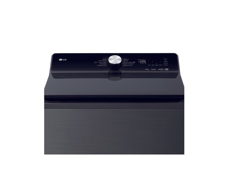 LAVADORA LG 25 KG CON AI DD CICLO PETCARE THINQ STEAM WT25PBTXS PLATINUM BLACK - 5