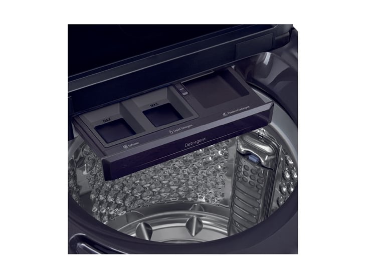 LAVADORA LG 25 KG CON AI DD CICLO PETCARE THINQ STEAM WT25PBTXS PLATINUM BLACK - 6