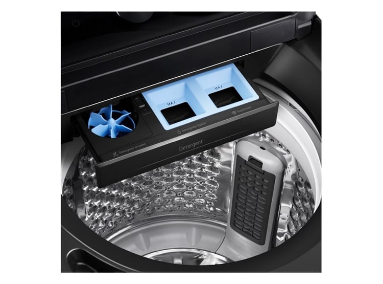 LAVADORA LG 18 KG CON AI DD THINQ TURBO WASH WT18OBTX ONYX NEGRO - 5
