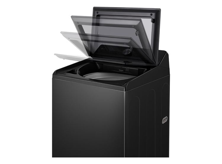 LAVADORA LG 18 KG CON AI DD THINQ TURBO WASH WT18OBTX ONYX NEGRO - 7