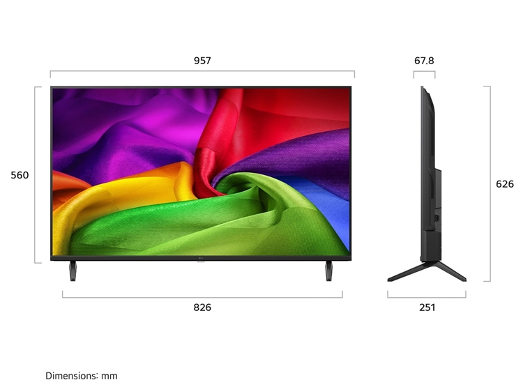 TELEVISOR LG 43' NANO 4K UHD AI SMART TV 43NU800BPSC 2026 + PELOTA GRATIS - 3