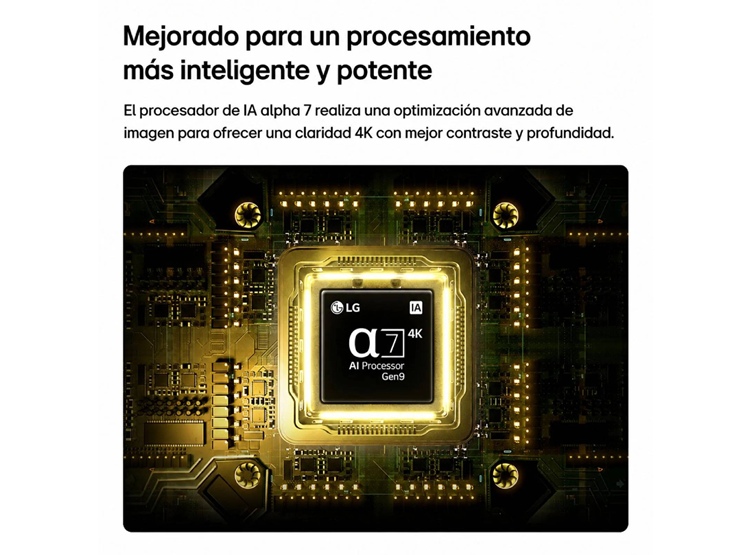 TELEVISOR LG 43' NANO 4K UHD AI SMART TV 43NU800BPSC 2026 + PELOTA GRATIS - 6