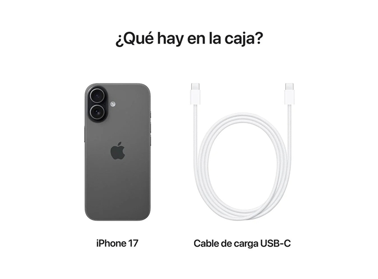 APPLE IPHONE 17 256GB 6.3' BLACK NANO SIM - 8