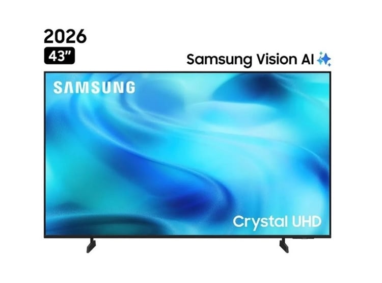 TELEVISOR SAMSUNG 43' SMART CRYSTAL UHD 4K UN43U8000HGXPE 2026 - 1