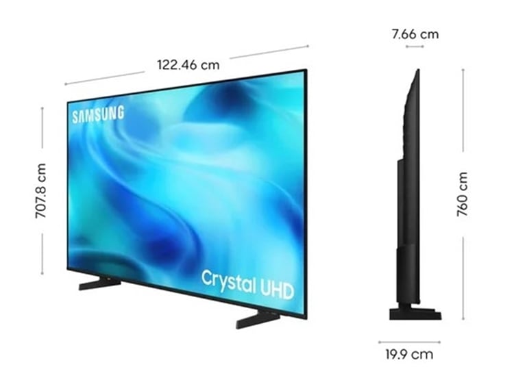 TELEVISOR SAMSUNG SMART TV 55' 4K UHD UN55U8000HGXPE - 3