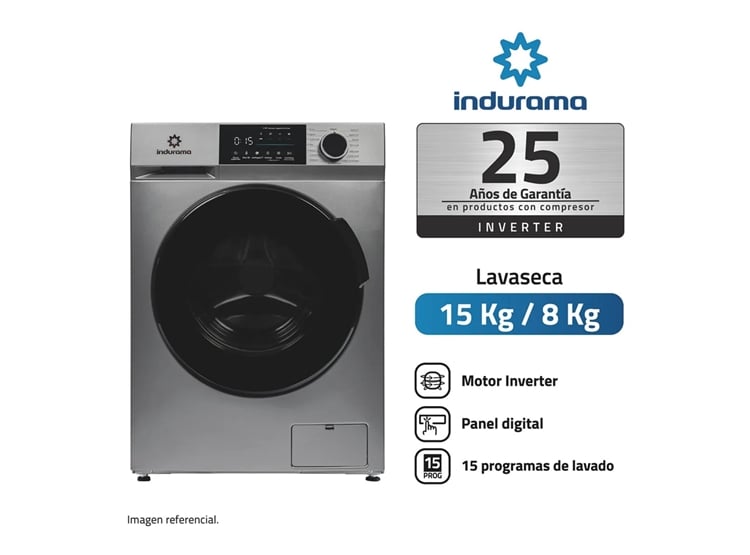 LAVASECA INDURAMA 15/8 KG LRI-315C CROMA - 1