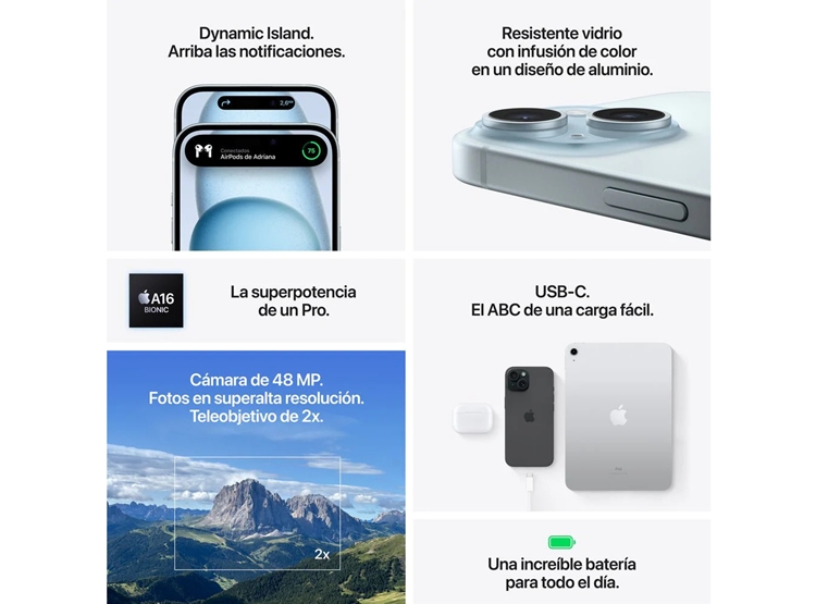 IPHONE 15 128GB 6.1” BLUE - 10