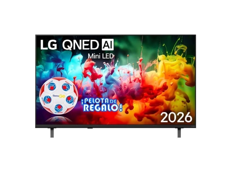 TELEVISOR LG 65” QNED AI MINI LED 4K UHD 65QNED70BSA 2026 + PELOTA GRATIS - 1